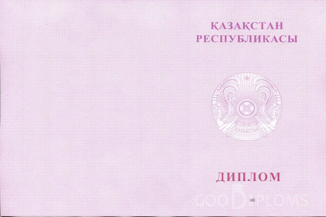 Казахский диплом о высшем образовании с отличием - Обратная сторона- Омск